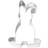 Birkmann Bunny with Floppy Ear Utstickare 11.5 cm