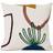ferm LIVING Mirage Island Komplett dekorationskudde Vit (50x50cm)