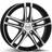 Dezent TZ dark Black Polished 6.5X16 5/112 ET46 CB57.1