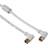 Hama 3 Stars Gold Antenna F-Contact (2x angled) 1.5m
