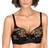 Miss Mary Meadow Dreams Underwired Bra - Black