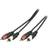 Deltaco Gold 2RCA - 2RCA 2m