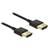 DeLock Slim Premium HDMI - HDMI 0.5m