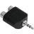 Hama 1 Star 2RCA - 3.5mm M-F Adapter