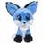 Tactic Lumo Stars Klassisk Bamse Ræven Blueberry 15cm