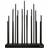 Elflugan Original Black Adventsljusstake 32cm
