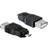 DeLock USB A-USB Micro B M-F 2.0 Adapter