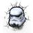 Star Wars 3D Storm Trooper Wall Light Wall Lamp