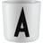 Design Letters Personal Melamine Cup A-Z