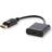 Savio DisplayPort - HDMI M-F 0.2m