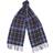 Barbour Tartan Lambswool Scarf - Navy/Red