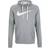 Nike Dri-Fit Pullover Swoosh Hoodie - Dark Grey Heather/White