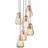 Nuura Anoli 6 Gold Pendant Lamp 34cm