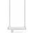 Mads Z Barres Necklace - Silver/White