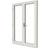 NorDan Ntech Aluminium Sidohängt fönster 3-glasfönster 140x200cm