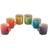 Le Creuset Rainbow Mugg 35cl 6st