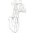 Form Living Giraffe Wall Decoration