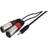 Monacor 2XLR-3.5mm 3m