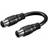Goobay F-Quick 80dB Antenna F-Contact 0.1m