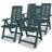 vidaXL 275069 4-pack Havestol, Positionsstol