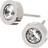 Edblad Stella Studs - Silver/Transparent