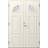 NorDan Bor Månen 820PG Ytterdörr Klarglas S 0502-Y V (170x210cm)