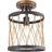 Endon Heston Ceiling Flush Light ∅ 25cm