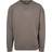 Urban Classics Oversized Open Edge Crewneck - Army Green