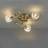 Endon Aherne Ceiling Flush Light ∅ 42.5cm