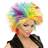 Smiffys Punk Wig Rainbow