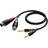 Procab Classic 2XLR-2x6.3mm M-F 3m