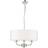 Endon Nixon Brass Pendant Lamp 45cm