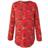 Frugi Pretty Printed Blouse Forest Floral Vermillion