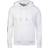 Urban Classics Stripe Shoulder Hoodie - Wht/Blk/Firered