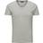 Jack & Jones Basic V-Neck Tee S/S Grijs