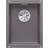 Blanco Inbouw Spoelbak Subline 320-U Rock Grey