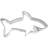 Birkmann Shark Cookie Cutter 10 cm