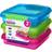 Sistema Sandwich Food Container 3pcs 0.45L