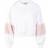 Urban Classics Ballon Sleeve Teddy Hoody - White/Rose