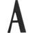 Miller 6906-A-SV-SB Letter A