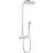 Hansgrohe Raindance E Showerpipe 360 1jet (27286400) Krom, Hvid