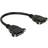 DeLock DisplayPort - DisplayPort 1.2 F-F 0.2m