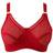 Miss Mary Cotton Dots Non-wired Bra - English Red