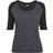 Urban Classics 3/4 Contrast Raglan T-Shirt - Charcoal/Black