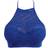 Freya Sundance High Neck Crop Top - Cobalt