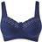 Miss Mary Broderie Anglais Non-Wired Bra - Dark Blue