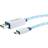 Schwaiger Flat USB A-USB Micro-B 2.0 0.8m