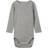Name It Baby Pointelle Langaermet Bodystocking - Grå/Grey Melange (13148823)