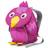 Affenzahn Bella Bird Backpack - Purple/Yellow