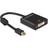DeLock 4K Active DVI-DisplayPort Mini M-F 0.2m